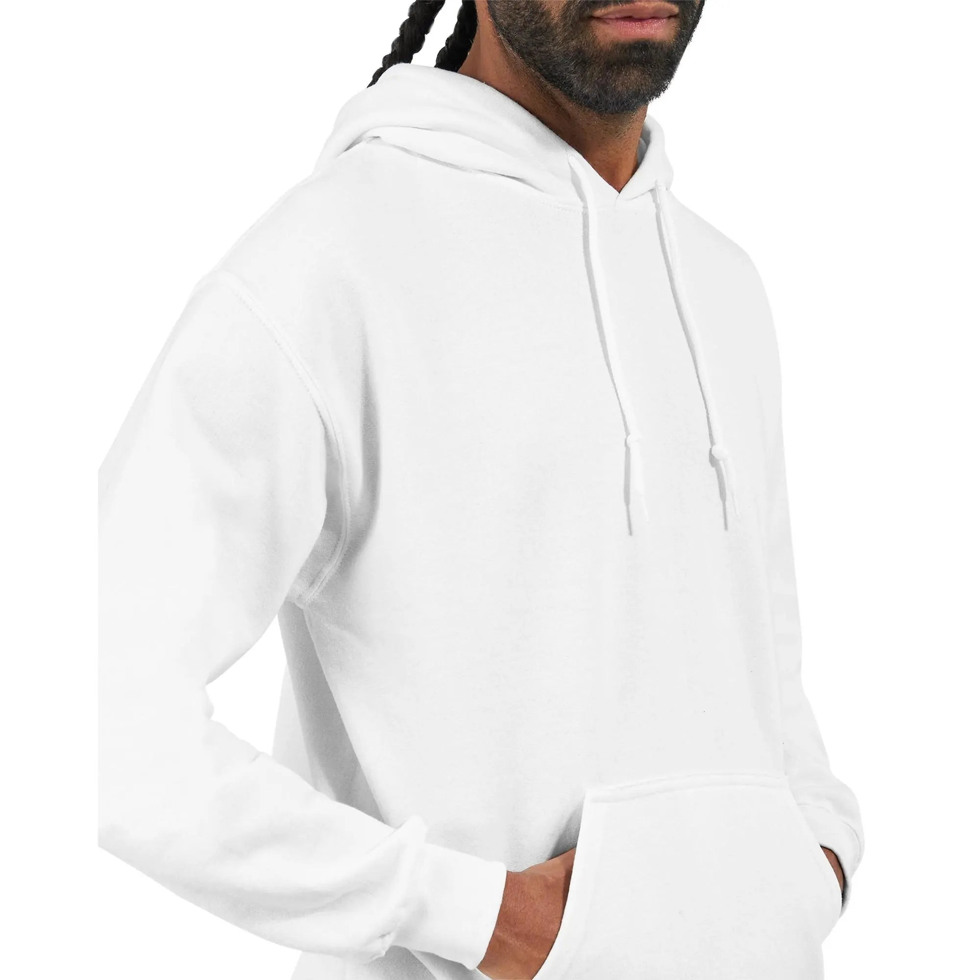 Gym & Fitness Hoodie - Unisex - "Bulking Season, Hoodie Season" - White