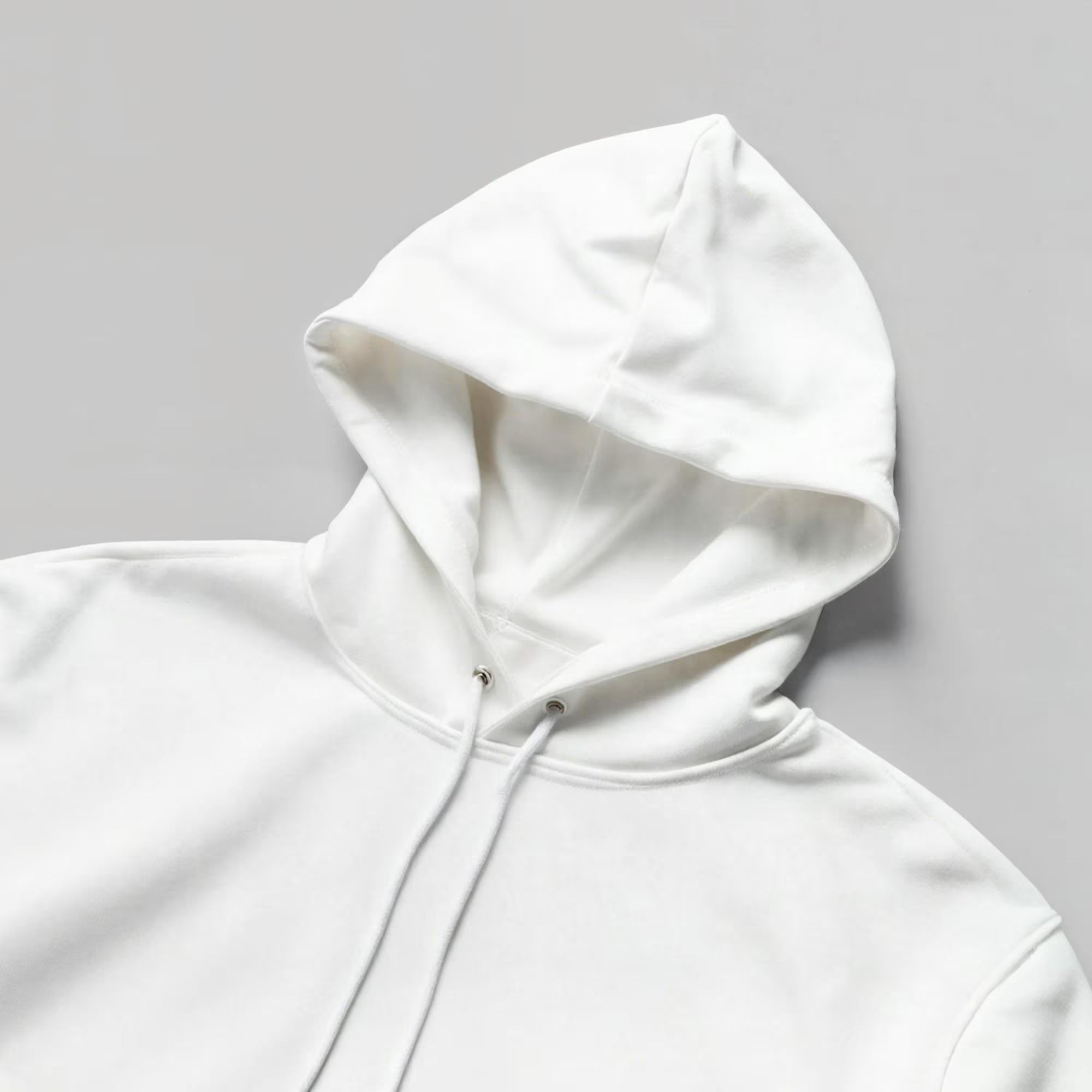 Gym & Fitness Hoodie - Unisex - "Push Pull Legs" - White