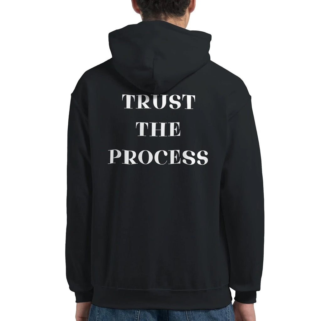 Gym & Fitness Hoodie - Unisex - "Trust The Process" - Black
