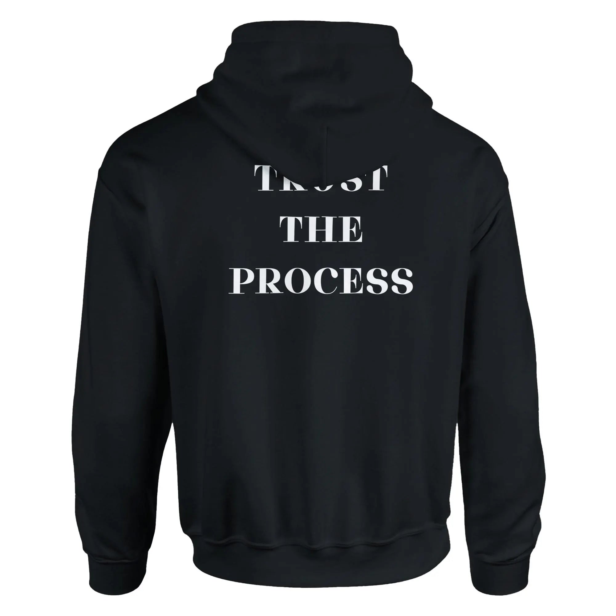 Gym & Fitness Hoodie - Unisex - "Trust The Process" - Black