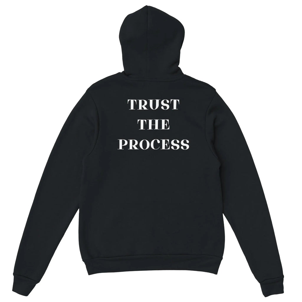 Gym & Fitness Hoodie - Unisex - "Trust The Process" - Black