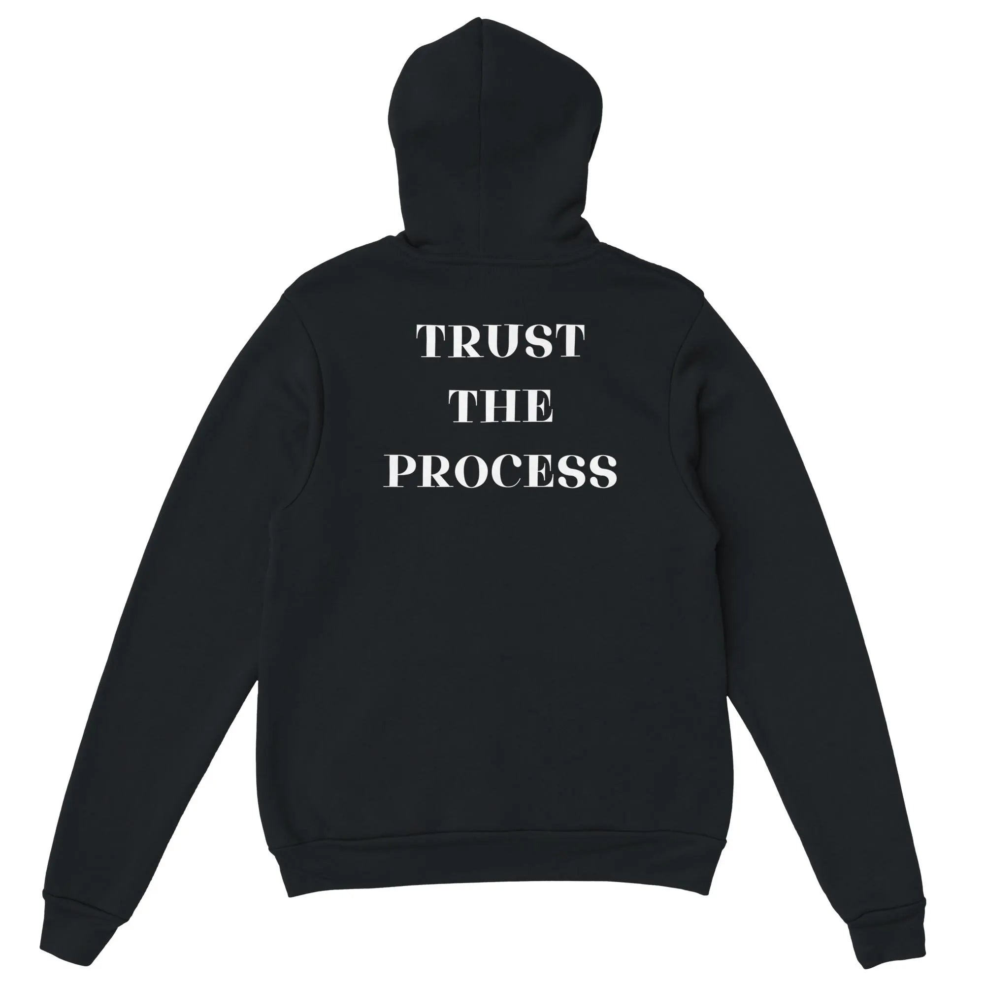Gym & Fitness Hoodie - Unisex - "Trust The Process" - Black
